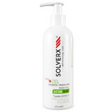 Solverx Acne Skin Forte, gezichts- en oogreinigings- en make-upverwijderingsgel, 200 ml