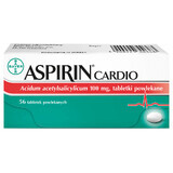 Aspirine Cardio 100 mg, 56 filmomhulde tabletten