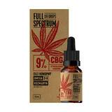 Full Spectrum Life Drops Hennepolie 9% CBG, 15 ml