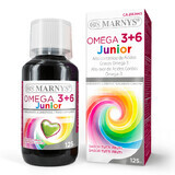 Omega 3+6 Junior, 100% Veganistisch, 125 ml, Marnys