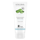 Logona Classic, deep facial cleansing gel with organic aloe vera, normal skin, 100 ml