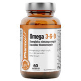 PharmoVit Omega 3-6-9, een complex van onverzadigde vetzuren, 60 softgel capsules