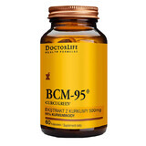 Doctor Life BCM-95, extracto de cúrcuma, 60 cápsulas