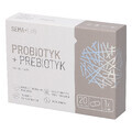 SEMA Lab Probiotic + Prebiotic, 20 capsules met vertraagde afgifte