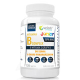 Wish Vitamine B Complex Junior, sinaasappelsmaak, 120 zuigtabletten