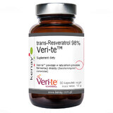 Kenay Trans-Resveratrol 98% Veri-te, 60 plantaardige capsules