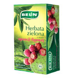 Belin cactusvijg gearomatiseerde groene thee, 1.75 g x 20 builtjes