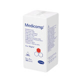 Medicomp, niet-steriele vlieskompressen, 4 lagen, 30 g/m2, 5 cm x 5 cm, 100 stuks