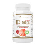 Progress Labs Vitamine D3 4000 IE 100 μg + Prebiotic, 120 capsules