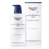 Eucerin UreaRepair Plus, lichaamsemulsie met 10% urea voor zeer droge en ruwe huid, 400 ml