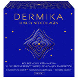 Dermika Luxury Neocollagen, cream-mask with collagen for strong skin regeneration and wrinkle reduction, night, 50 ml.