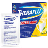 Theraflu Extra Grip 650 mg + 10 mg + 20 mg, poeder voor orale oplossing, 10 sachets