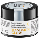 Make Me Bio Mandarin Glow, verhelderende en hydraterende crème voor alle huidtypes, 30 ml