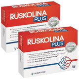 Ruskolina Plus set, 2 x 30 capsules