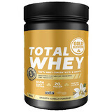 Total Whey eiwitpoeder met vanillesmaak, 800 g, Gold Nutrition