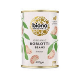 Borlottibonen Biologisch in blik, 400 g, Biona