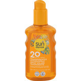 Sundance Transparante ZonnebrandspraySPF20, 200 ml