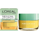 Face mask, Loreal, Pure Clay, Lemon Extract, 50 ml