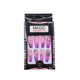 Set van 12 Natural Look Valse Vingernagels, Magic Fingertips, 02