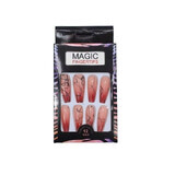 Set van 12 Natural Look Valse Vingernagels, Magic Fingertips, 04