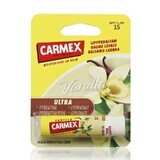 Herstellende balsem voor droge en gebarsten lippen met vanillesmaak SPF 15, 4.25 g, Carmex