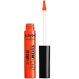 Luciu de buze, NYX Professional Makeup, Lip Lustre Glossy Lip Tint, 08 Juicy Peach, 8 ml