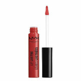 Luciu de buze, NYX Professional Makeup, Lip Lustre Glossy Lip Tint, 09 Ruby Couture, 8 ml