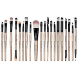 Set van 20 Make-up kwasten, Nude, Inclusief opbergetui