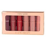 Matte Lipstick-Lippenstift-Set, 6 Farben