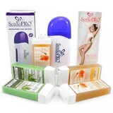 Ontharingskit waxverwarmer + navullingen + strips + GIFT reserve wax applicator smalle applicator