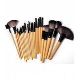 Set 24 Fraulein Make-up kwasten + Opbergtasje