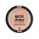 Maybelline Master Chrome Illuminating Powder, tint 100 Molten Gold