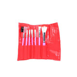 Set de 7 pinceaux de maquillage, Fraulein, rouge