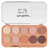 Highlighter and contour corrector palette, Kiss Beauty, Super Cover, 02