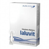 Ialuvit oogheelkundige oplossing, 15 x 0,6 ml, Alfa Intes