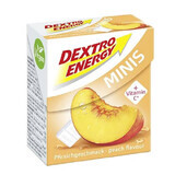 Dextro Minis perzik dextrose tabletten, 50g, Dextro Energy