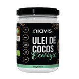 Biologische extra vergine kokosolie, 450 g, Niavis