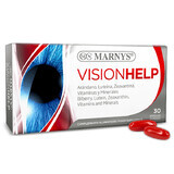 Visionhelp met Luteïne + Zeaxanthine + Beta-Caroteen, 30 capsules, Marnys