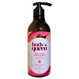 Body Queen Șampanie de căpșuni pentru duș, 400 ml