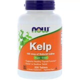 Kelp Iodine Natural, 150 mcg, 200 tablets, Now Foods