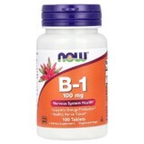 Vitamin B-1, 100 mg, 100 tablets, Now Foods