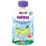 HiPP is ORGANIC Appel, peer, drakenvrucht, zwarte bes capsule 100 g