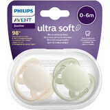 Philips Philips Avent Ultrasoft Premium Neutral Pacifier 0-6m boy 2 pcs