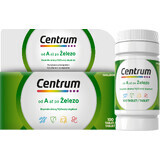 Centrum A tot ijzer multivitamine glutenvrij, 100 tabletten