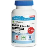 NatureVia Omega 3 éénmaal daags 1000 mg 60 capsules