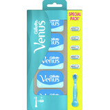 Gillette Venus Venus Smooth Rasierapparat + 5 Scherköpfe