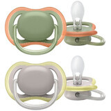 Philips Avent Ultra air neutrale fopspeen 6-18m 2 stuks