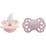 Succhietti anatomici in silicone BIBS Infinity, misura 1, Blossom / Dusky Lilac 2 pz.