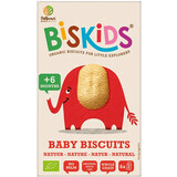 Belkorn BISkids Biologische volkoren babykoekjes Naturel 6M+ 120 g