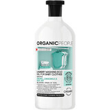 Organic People Gel de rufe organic pentru rufe pentru copii, mușețel și nucă de săpun 1000 ml